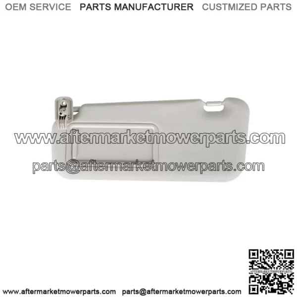 For 2010-2013 Mazda 3 Hatchback Grey Left Driver Side Sunvisor Bbm2-69-320c-75