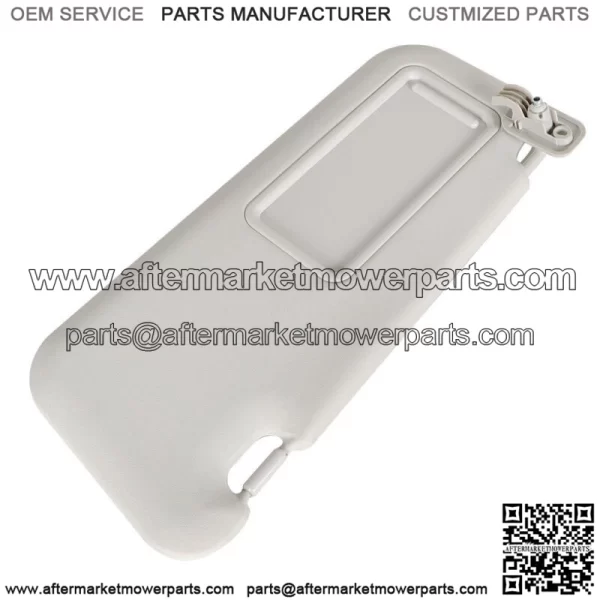 For 2010-2013 Mazda 3 Hatchback Grey Left Driver Side Sunvisor Bbm2-69-320c-75 - Image 2