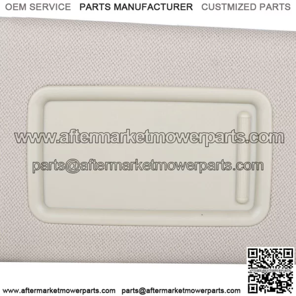 Front Right Side Sun Visor&Makeup Mirror Beige For 2011-2015 Hyundai Elantra MD - Image 2