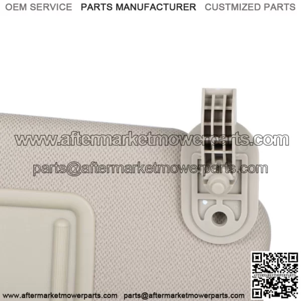Front Right Side Sun Visor&Makeup Mirror Beige For 2011-2015 Hyundai Elantra MD - Image 5