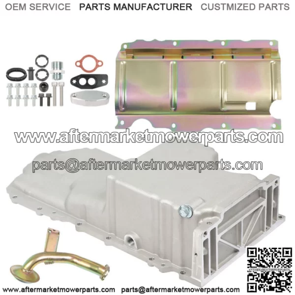 For LT GM GEN V Swap Retro Fit Oil Pan Kit with Frame Cut Outs LT1 LT4 L83 L86