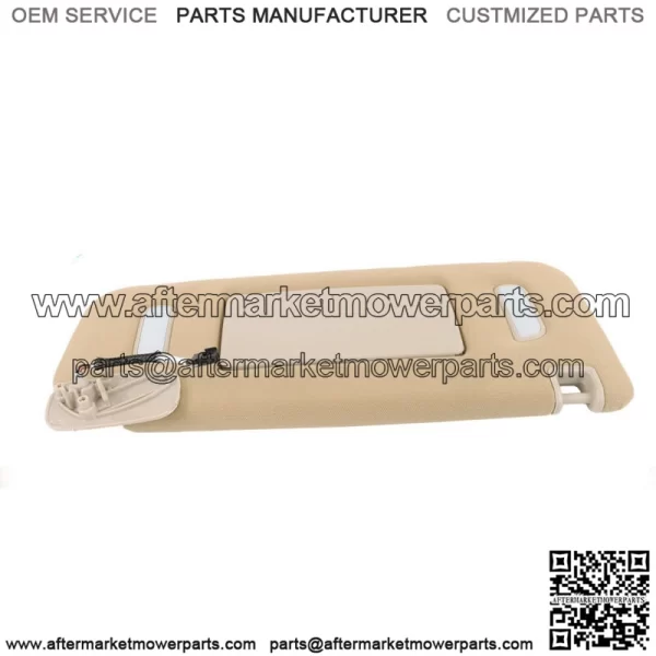 Passenger Right Side Sun Visor For 2007-2014 Silverado Sierra Tahoe Yukon Beige