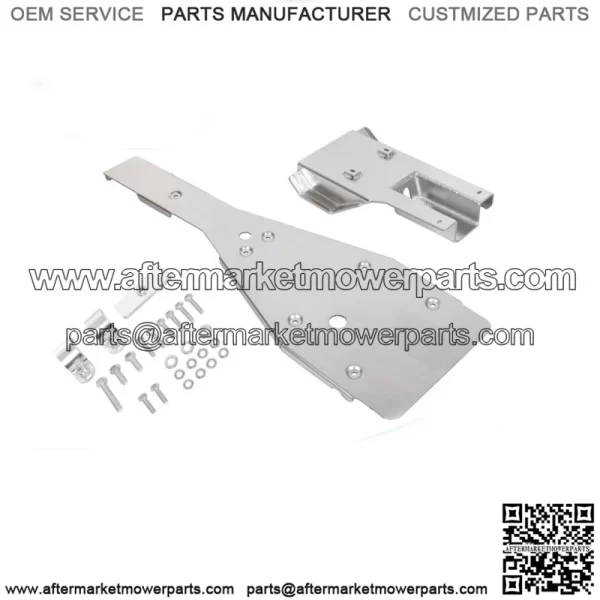 For Yamaha 700 700R Full Chassis Glide Swing Arm Skid Plate Guard Combo For: More than one vehicle