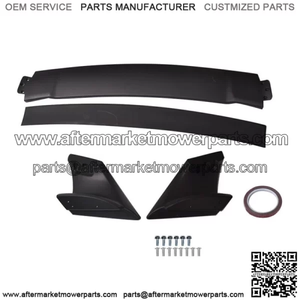 Mugen style Rear Trunk Spoiler Wing Unpainted for Honda 2006-11 Civic 4DR Sedan - Image 3