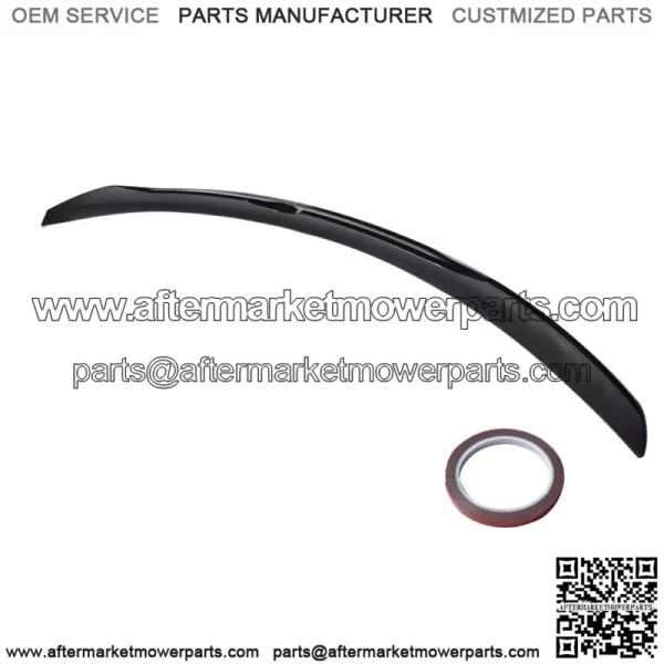 Fit For 2014-2020 Infiniti Q50 Style Trunk Lid Spoiler Wing Painted Glossy Black - Image 2