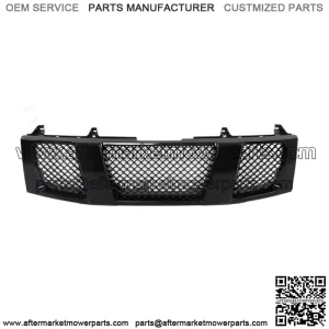 Fit For 2004-2007 Titan/Armada Front Hood Bumper Grill Grille Glossy Black