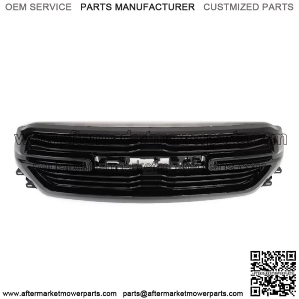 Front Mesh Upper Grille For 2019-2023 Dodge Ram 1500 Gloss Black 68366528AH - Image 3