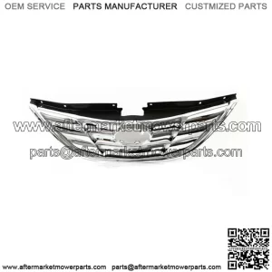 For Hyundai Sonata 2011 2012 2013 Front Upper Grille Grill Chrome Factory Style