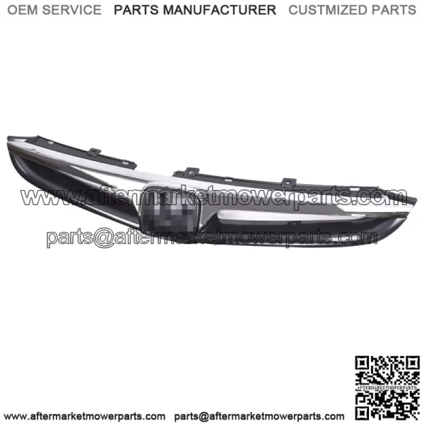 NEW For 2006-2007 HONDA ACCORD 4dr Sedan Front Bumper Grille w/ Chrome Molding - Image 3