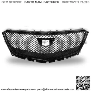 For 2016-2021 Cadillac XT5 Gloss Black Front Bumper Upper Mesh Grille