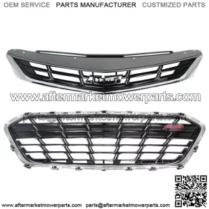 Fit For 2016-2019 Chevy Chevrolet Cruze Front Bumper Grille 84009674 Black