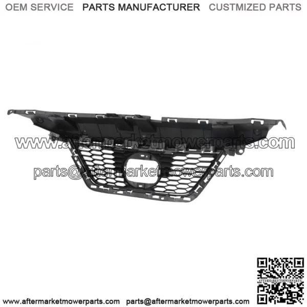 Black Front Bumper Grille Assembly For 2020-2021 Versa NI1200311 623105EF0A - Image 2