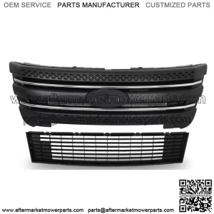 For Ford Explorer 2011 2012 2013-2015 Front Bumper Upper+Lower Grille Assembly