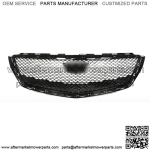 For 2018 2019 2020 Cadillac XTS Front Bumper Hood Grille Mesh Cover Gloss Black