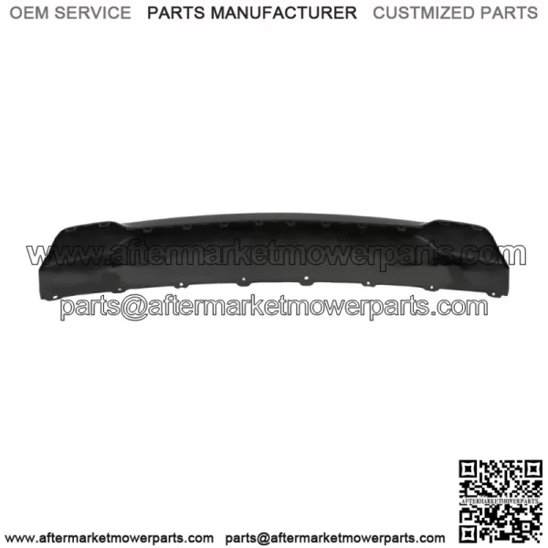 For 2018 2019 Ford Explorer Glossy Black Front Bumper Valance Lower Skid Plate - Image 2