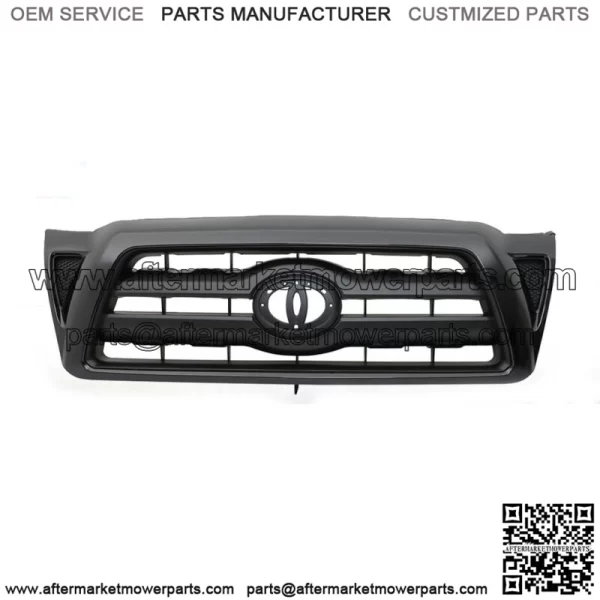 5310004350 Front Bumper Grill For 2005-2011 Toyota Tacoma Bright Black Web New