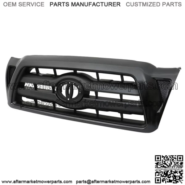5310004350 Front Bumper Grill For 2005-2011 Toyota Tacoma Bright Black Web New - Image 2