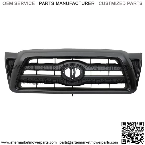 5310004350 Front Bumper Grill For 2005-2011 Toyota Tacoma Bright Black Web New - Image 3