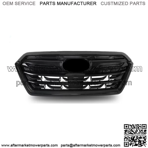 For Subaru Forester 2022-2024 Front Bumper Upper Grille Gloss Black 91121SJ440
