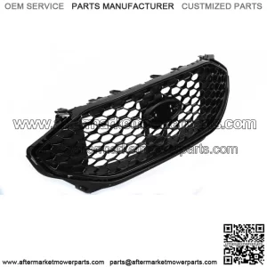 For 2019-2022 Ford Edge ST 4DR Sport Gloss Black Front Grille W/O Camera Slot