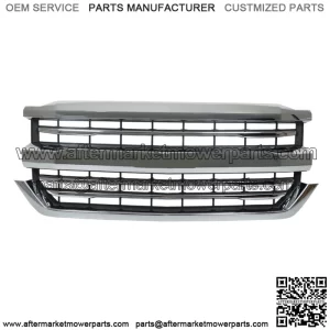 For 2016-2018 Chevrolet Silverado 1500 Front Bumper Grille Chrome 84056776