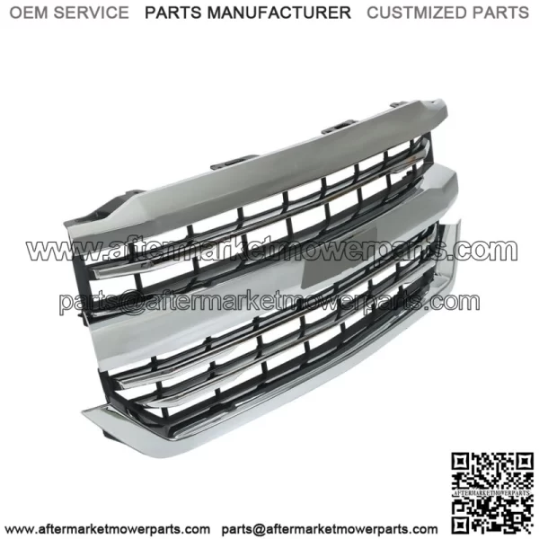 For 2016-2018 Chevrolet Silverado 1500 Front Bumper Grille Chrome 84056776 - Image 3