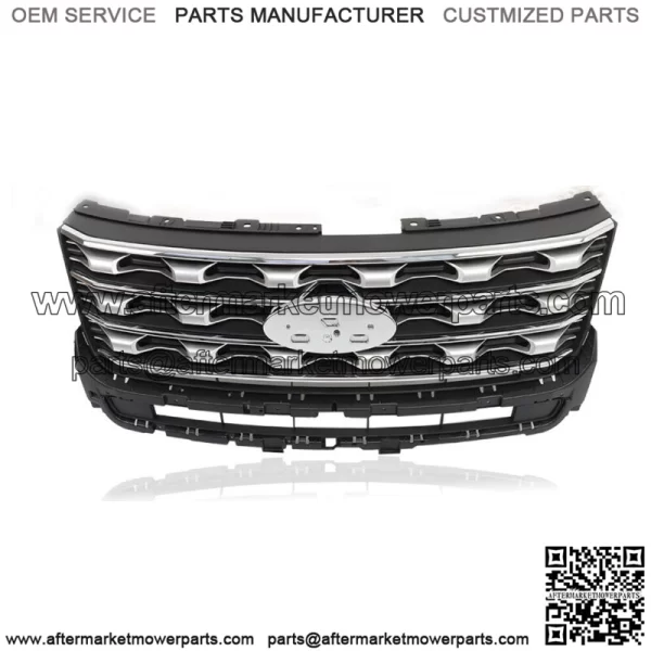 For 2016 2017 Ford Explorer Front Bumper Grille Chrome FB5Z8200AC FO1200577C