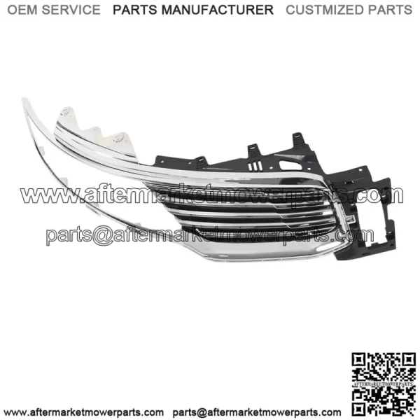 Front Upper Grille Insert Chrome Right Side For 2016-2018 Lincoln MKX FO1200597 - Image 2