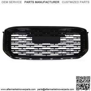 For GMC Yukon Denali SLE Sport 2015-2020 Front  Mesh Upper Grille Gloss Black