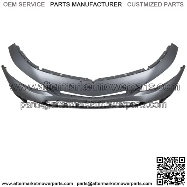 GM1000999 Primered Front Bumper Cover Plastic For 2016 2017 2018 Chevy Malibu - Image 2