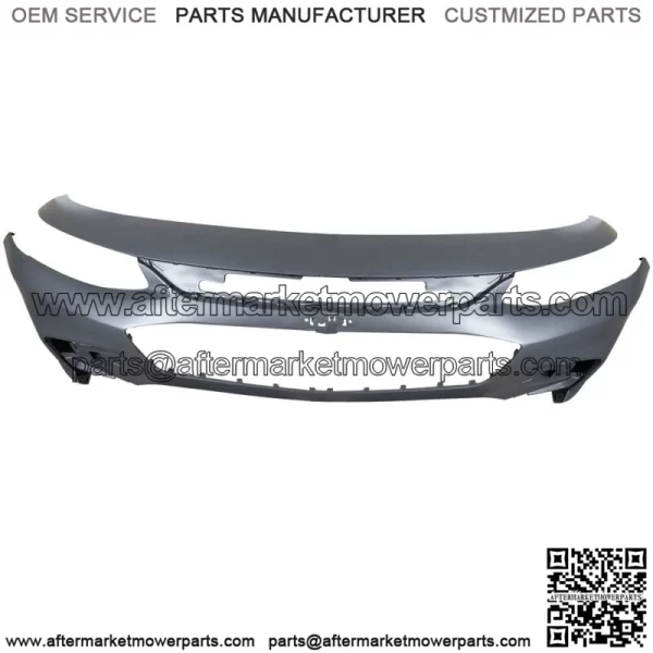 GM1000999 Primered Front Bumper Cover Plastic For 2016 2017 2018 Chevy Malibu - Image 3