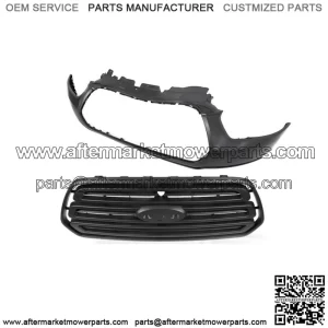 Front Bumper Upper Cover+Grille Black For 2015-2019 Ford Transit 150 250 350