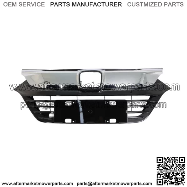 Fit For 2019 2020 2021 Honda HRV HR-V Front Bumper Grille Chrome Black HO1200240