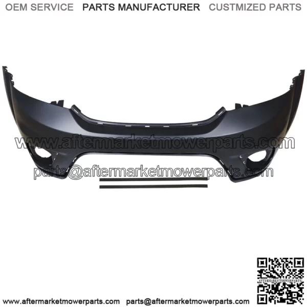 Front Bumper Cover Primed Fit For 2011-18 Dodge Journey Sport w/ Fog Lamp Holes - Image 2
