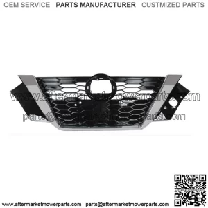 For 2020 2021 Nissan Sentra 62310-6LB0A Front Bumper Upper Grille Black ?? Chrome