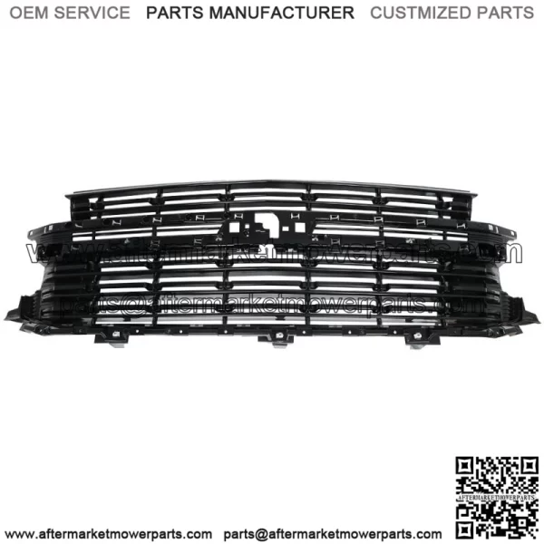 For Chevrolet Tahoe/Suburban 2021-2022 Front Upper Grille W/O Center Chrome Trim - Image 2