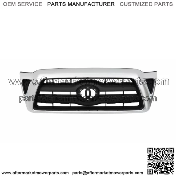 Front Bumper Grille Fit For 2005-11 Toyota Tacoma Chrome 5310004360