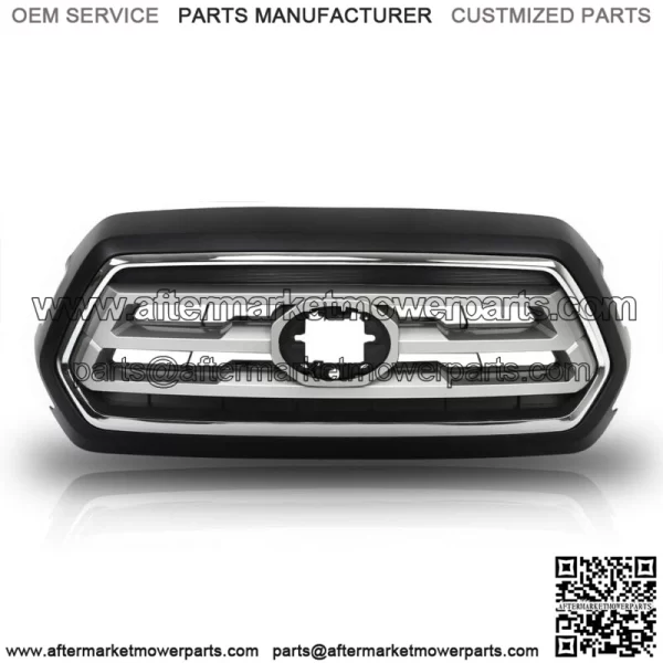 Front Bumper Grille Matte Black Fit For 2016-2020 2021 Toyota Tacoma 53101-04080