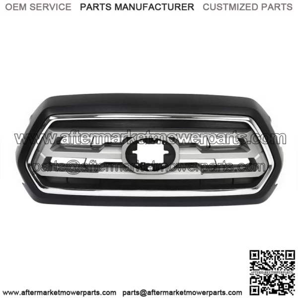 Front Bumper Grille Matte Black Fit For 2016-2020 2021 Toyota Tacoma 53101-04080 - Image 2