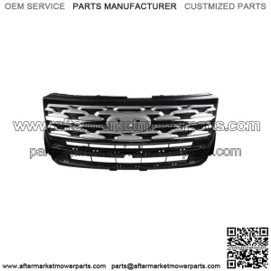 For 2018 2019 Ford Explorer Front Bumper Upper Grille Grill Factory Silver