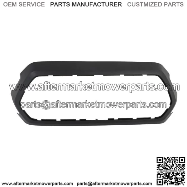 Front Upper Grille Outer Frame Surround Matte Black For 2016-2022 Toyota Tacoma - Image 2