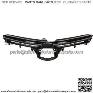 For Toyota Corolla LE XLE 2017-2019 Front Upper Bumper Grille Glossy Black Grill