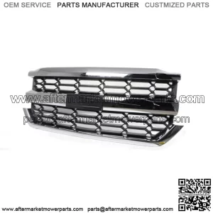 Front Upper Grille For Chevy Silverado 1500 2016 2017 2018 2019 Chrome 84602489