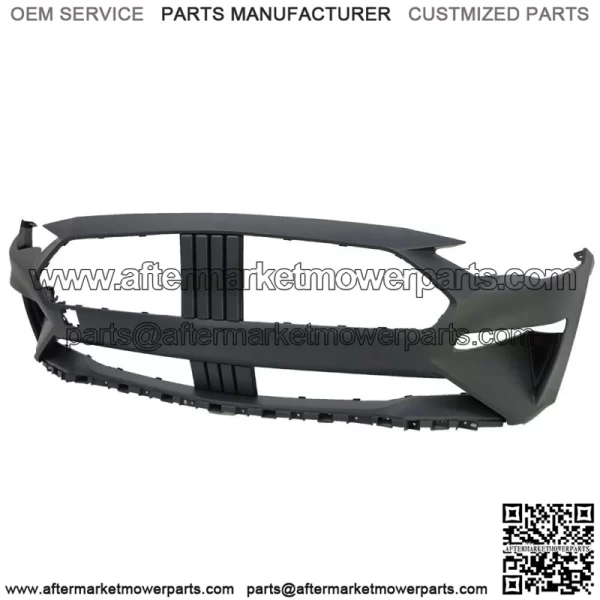 Front Bumper Cover With Tow Hook Hole For 2018-2021 Ford Mtang EcoBoost/GT - Image 3