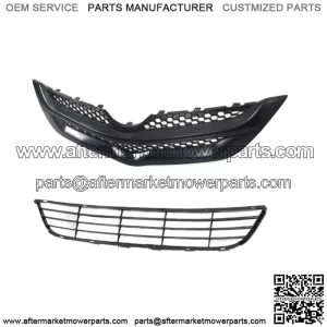 For Toyota Yaris Sedan 2007 2008 Front Bumper Upper&Lower Grille Assembly Set