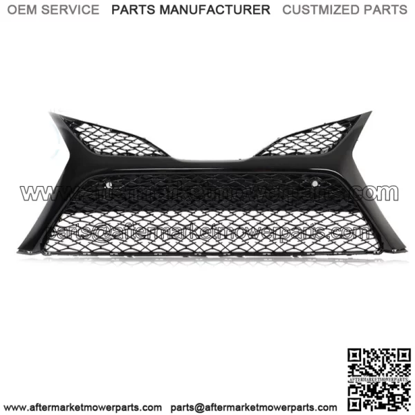 Front Lower Bumper Grille For 2018-2020 Toyota Camry SE W/ Park Sensor Holes