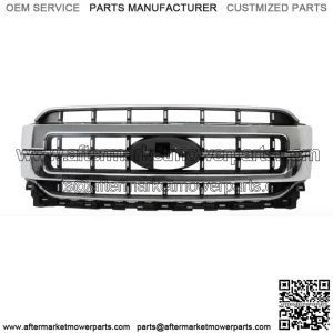 Front Bumper Upper Grille For 2021-2023 Ford F150 Chrome ML3Z-8200-FA