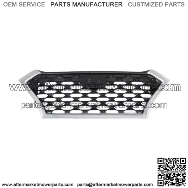 Front Upper Bumper Grille For Hyundai Tucson 2019 2020 2021 Assembly 86350-D3500 - Image 2