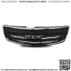 Front Bumper Upper Grille For 2013 2014-2017 Chevrolet Traverse w/Chrome Molding
