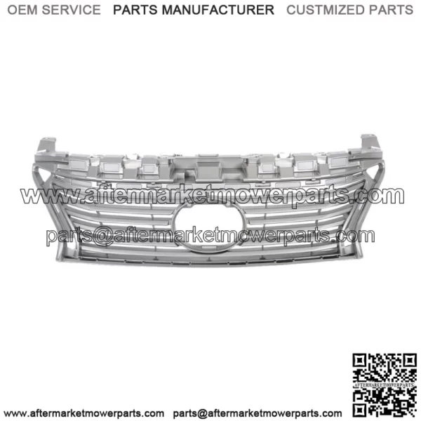 For Lex ES350 ES300h 2013 2014 2015 Front Upper Bumper Grille Silver LX1200146